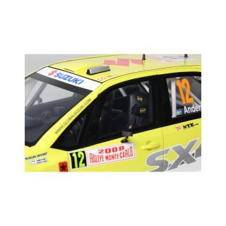 Suzuki SX4 WRC Rally Monte Carlo 2008 Per-Gunnar Andersson OttO mobile 1:18 Resinemodell (Türen, Motorhaube... nicht zu öffnen!)